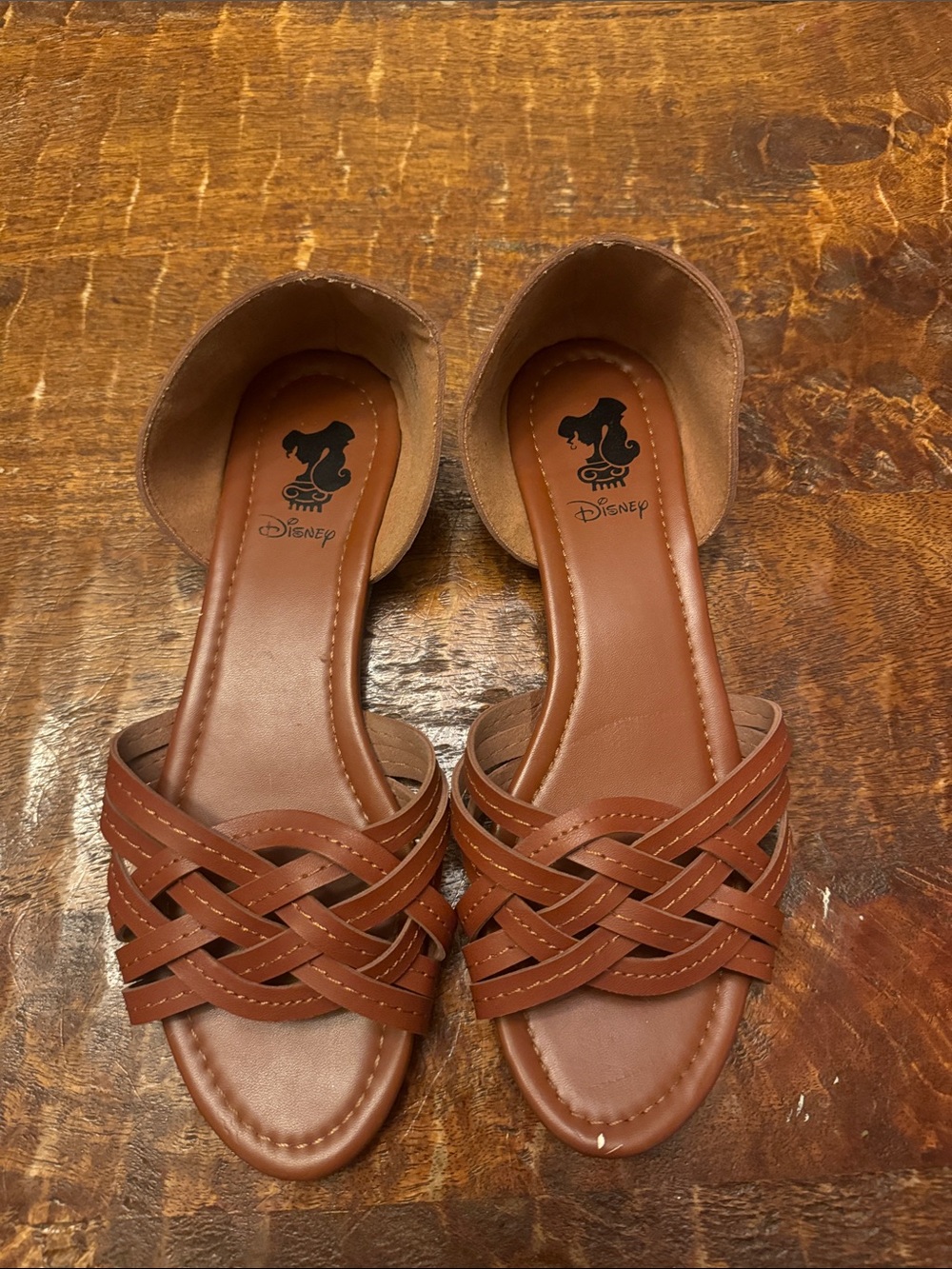 Disney Hercules Megara Sandals, Size 9